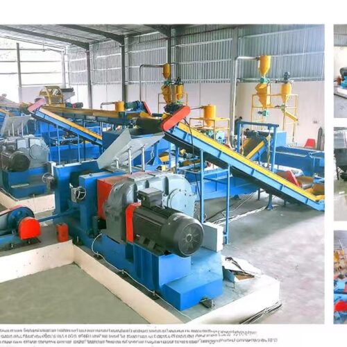 tire crusher machine