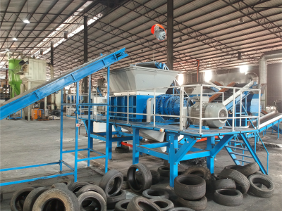 Tire Recycling Shredder